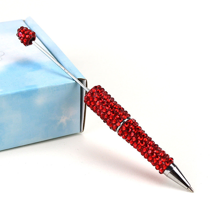 Wholesale diamond  flower beadable pens