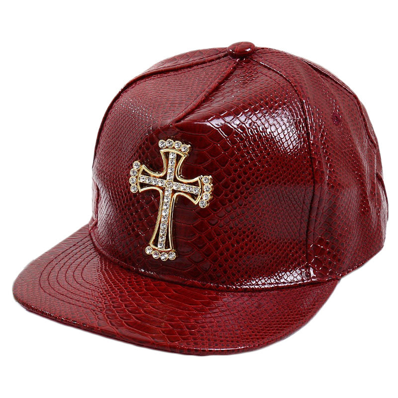 Wholesale PU sunshade metal dollar picture  baseball cap