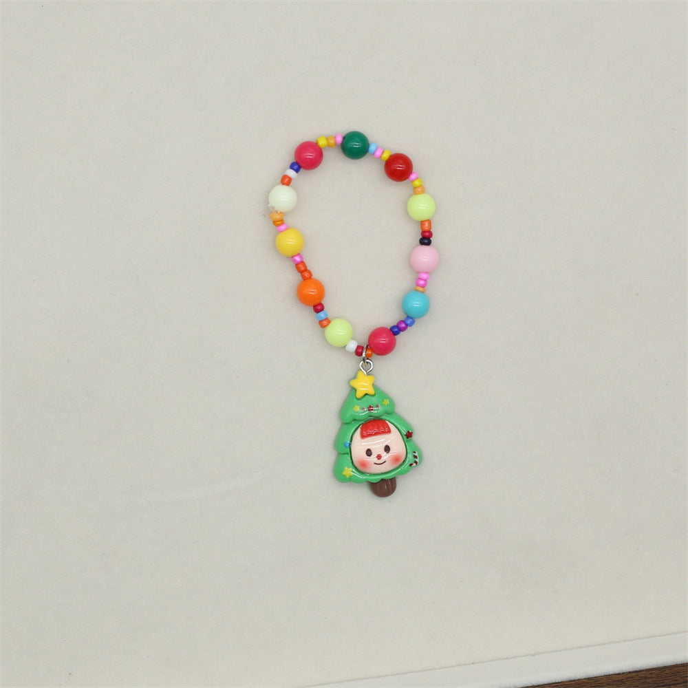 Wholesale Children's Colorful Graffiti Kindergarten Beaded Bracelet