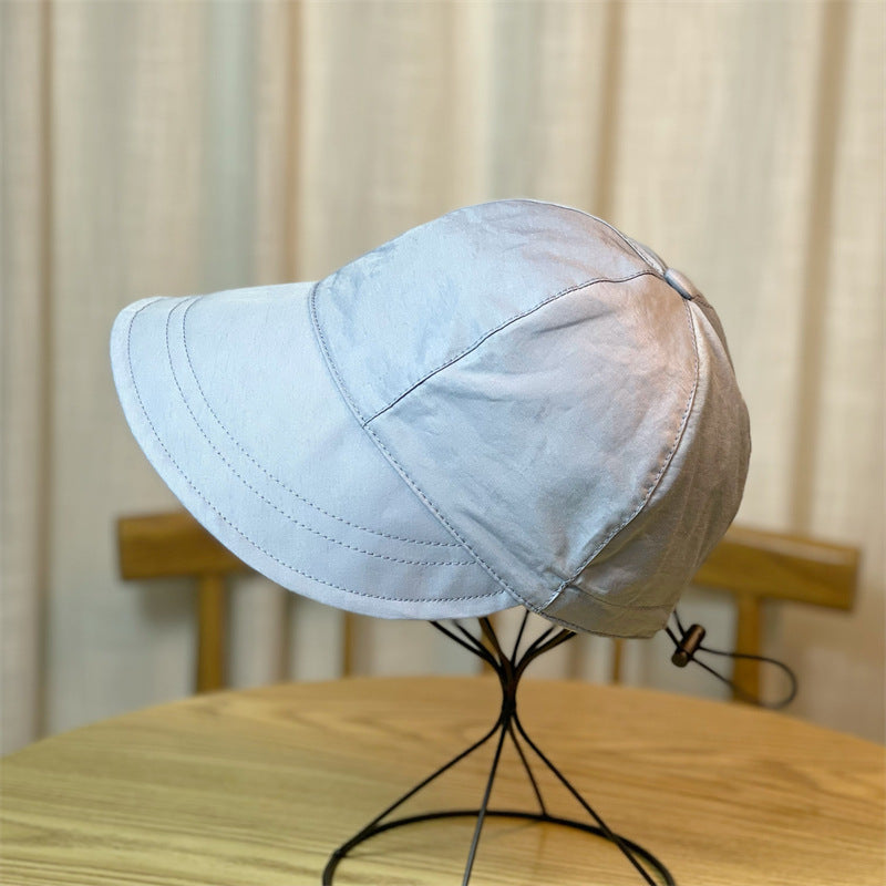 Wholesale Drawstring quick-drying anti-ultraviolet sun protection face-covering bucket hat