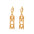 Wholesale  Letter Earrings Personality Elegant Earrings