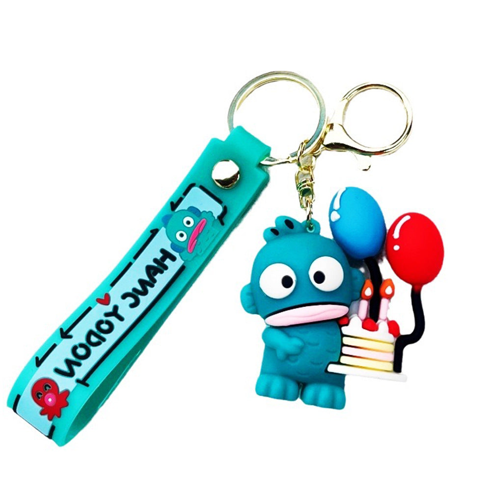 Wholesale Cartoon PVC Soft Keychain Cute Keychain ACC-KC-ErLu013