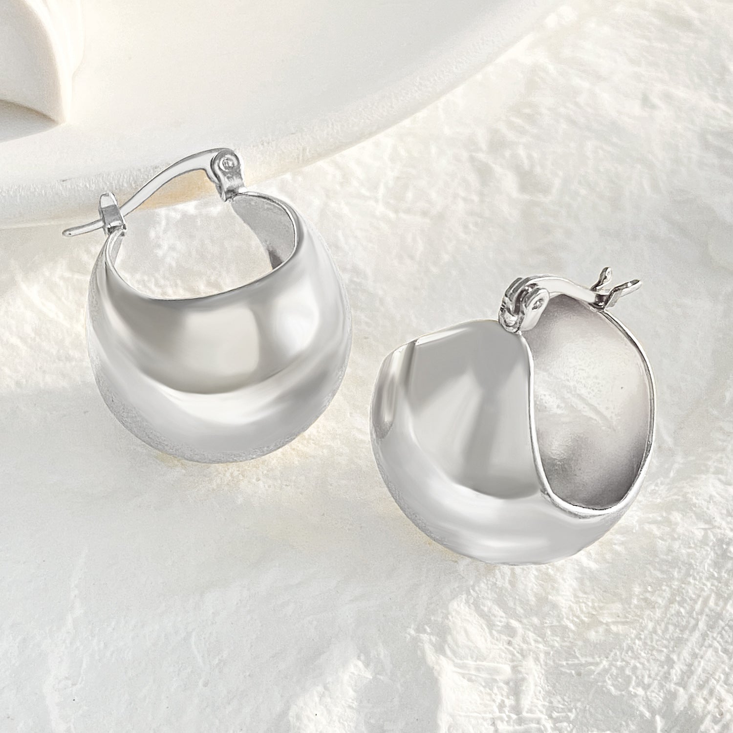 Wholesale Vintage Comma Teardrop Punk Style Earrings ACC-ES-MY015