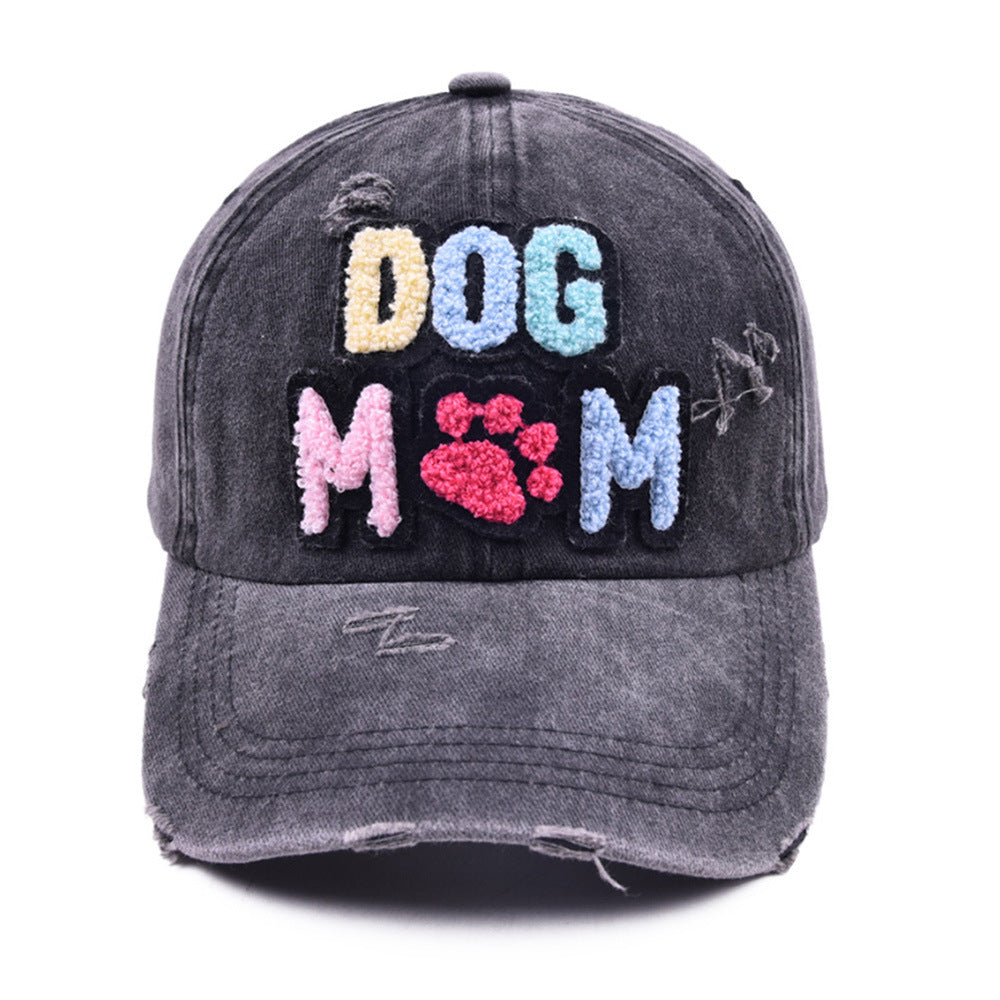 Wholesale Cotton Letter DOG MAMA Baseball Cap