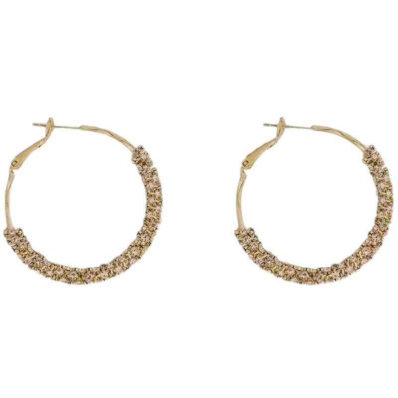 Wholesale hoop earrings fashion  big ear ring earrings circle