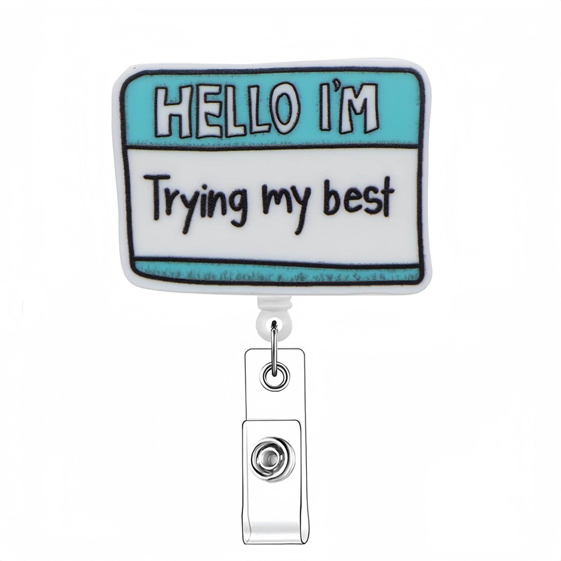 Wholesale Doctor Nurse Acrylic Badge Reels Keychains