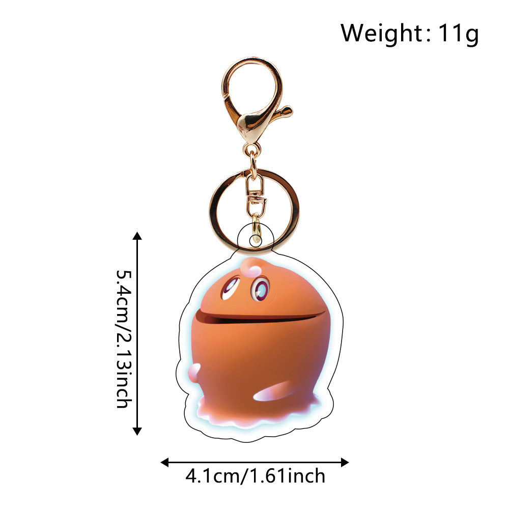 Wholesale acrylic game cartoon Keychains ACCVIP