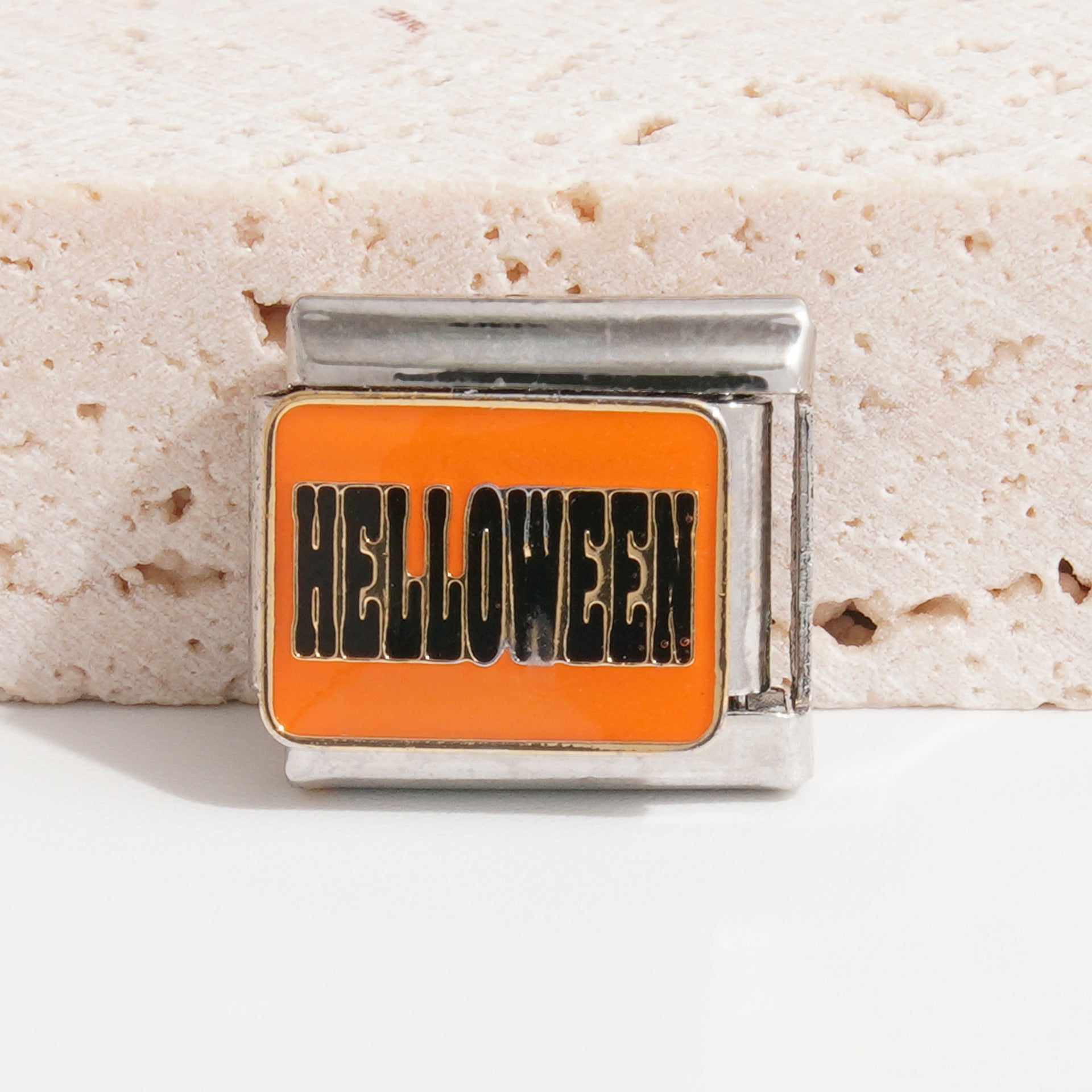 Wholesale Italian Charm Bracelet 9mm DIY Splicing Halloween Stainless Steel Composable Bracelet