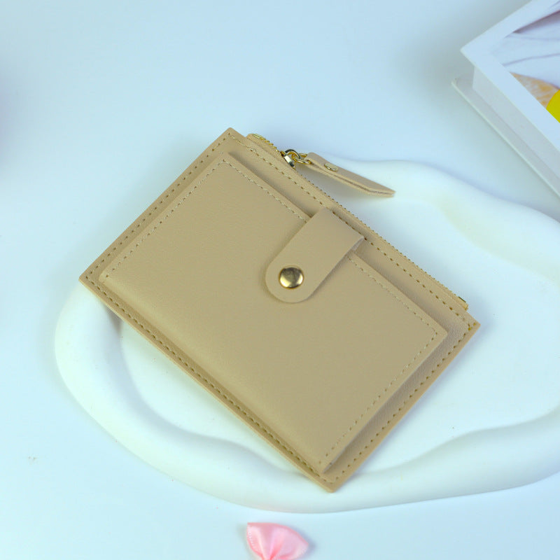 Wholesale Women's Ultra-thin Card Holder Candy Color Wallet