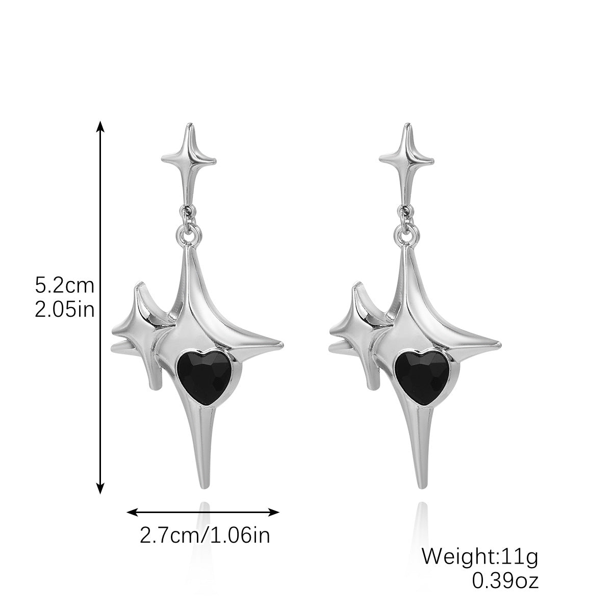 Wholesale  Skull Diablo Earrings  Diamond-encrusted Alloy Halloween Earrings