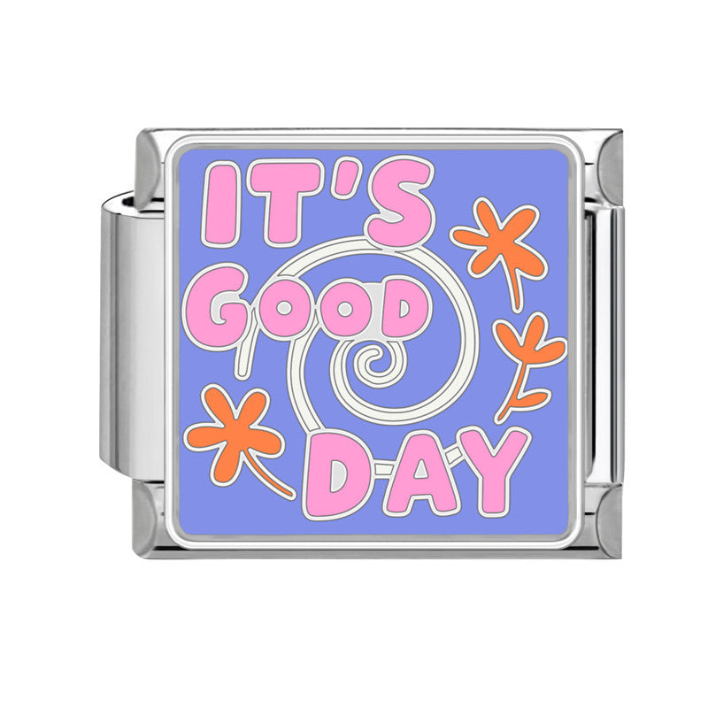 Wholesale 9mm Italian Charm Starter Bracelets DIY Lettere' mo' y Stainless Steel Composable Bracelet