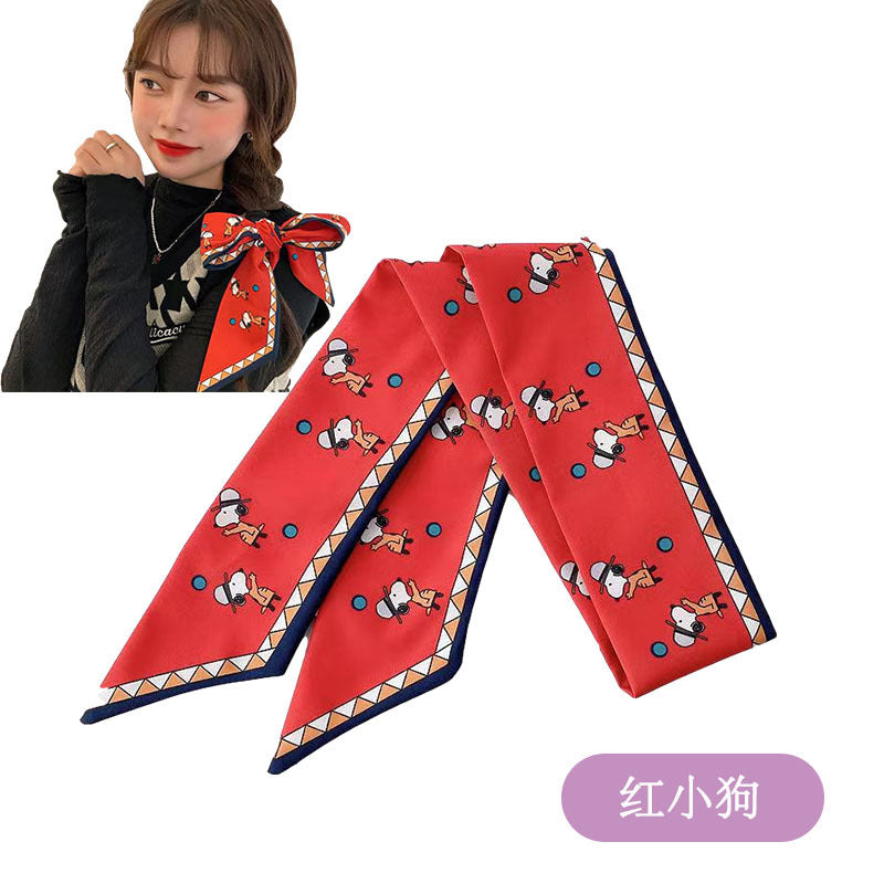 Wholesale Retro Bow Ribbon Streamer Mori Headband Hair Scrunchies ACC-HS-Weim002