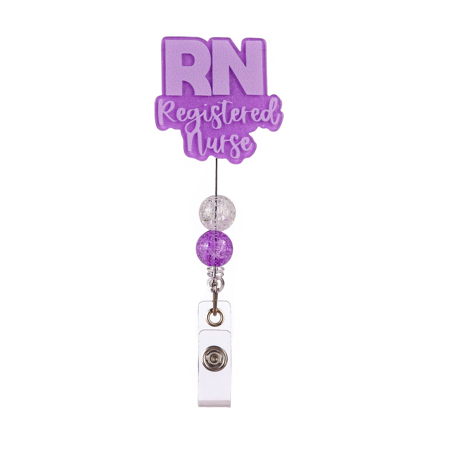 Wholesale Acrylic Medical Beads Badge Reels Keychains