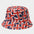 Wholesale Printed Pattern Double-sided Fisherman Hat Bucket Hat