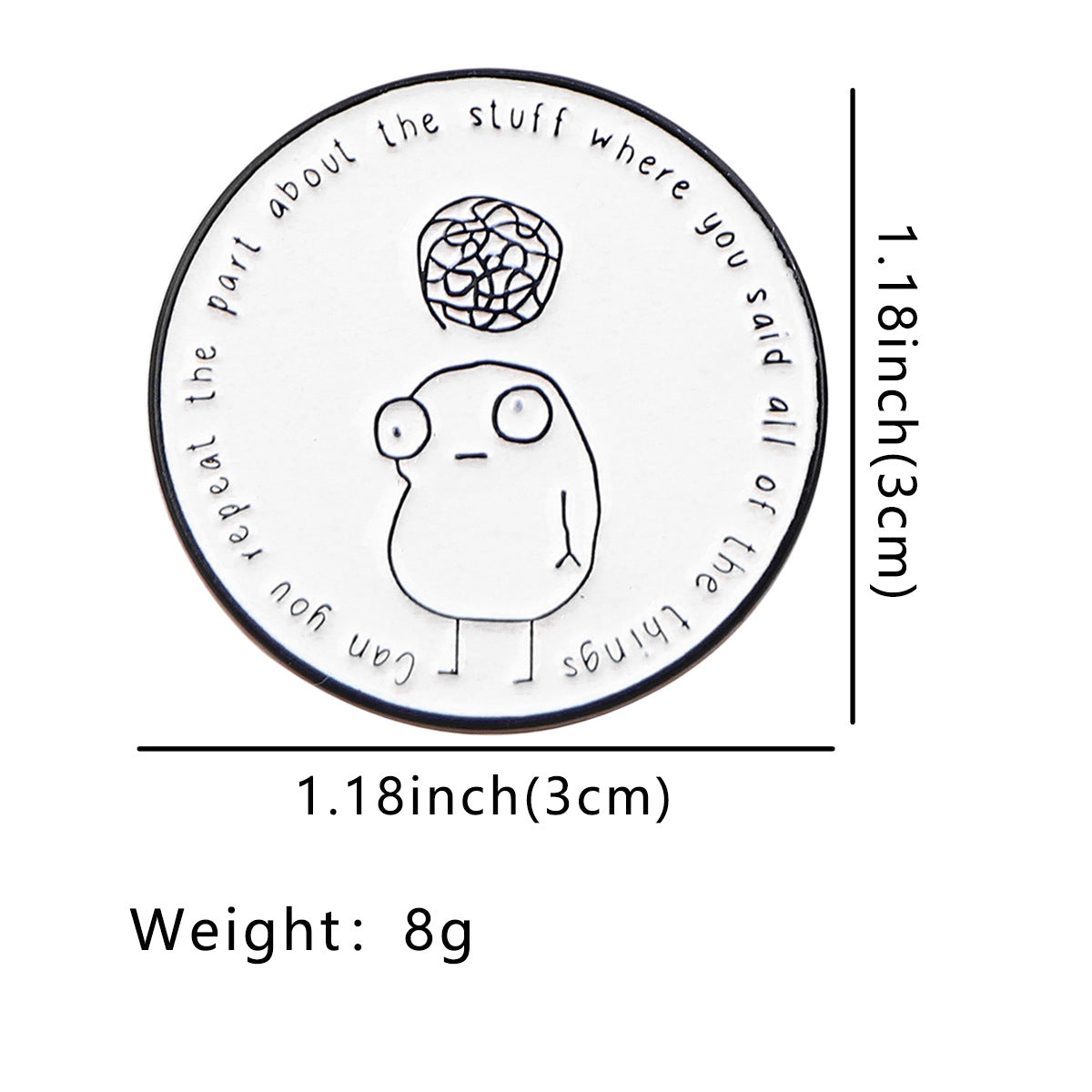 Wholesale Animal Cartoon Letter Brooch