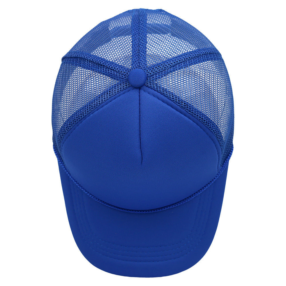 Wholesale DIY Blank Solid Color Trucker Cap  Baseball Cap