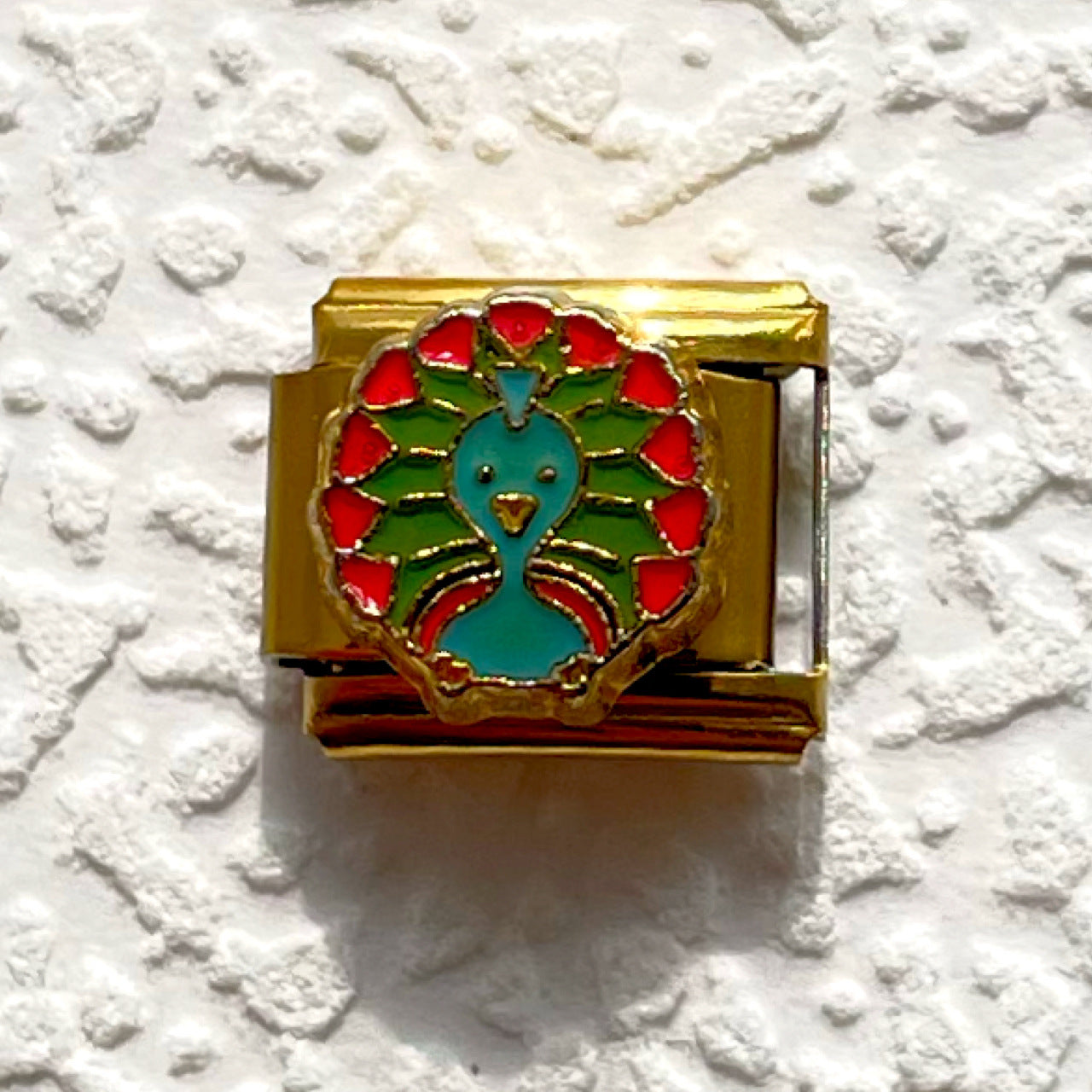 Wholesale 5pcs Italian Charm Bracelet 9mm DIY Splicing Gold Base Dice Series Stainless Steel Composable Bracelet