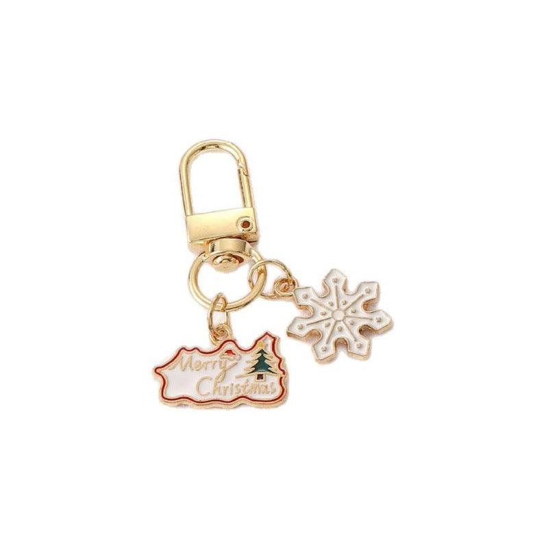 Wholesale Creative cartoon metal pendant cute  keychain