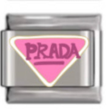 Wholesale Italian Charm Bracelet 9mm DIY Splicing Pink Series Titanium Steel Composable Bracelet