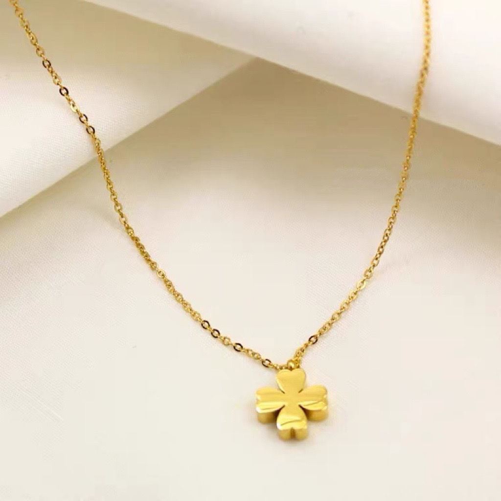 Wholesale Light Luxury Exquisite Titanium Steel Necklace ACC-NE-Qinji007
