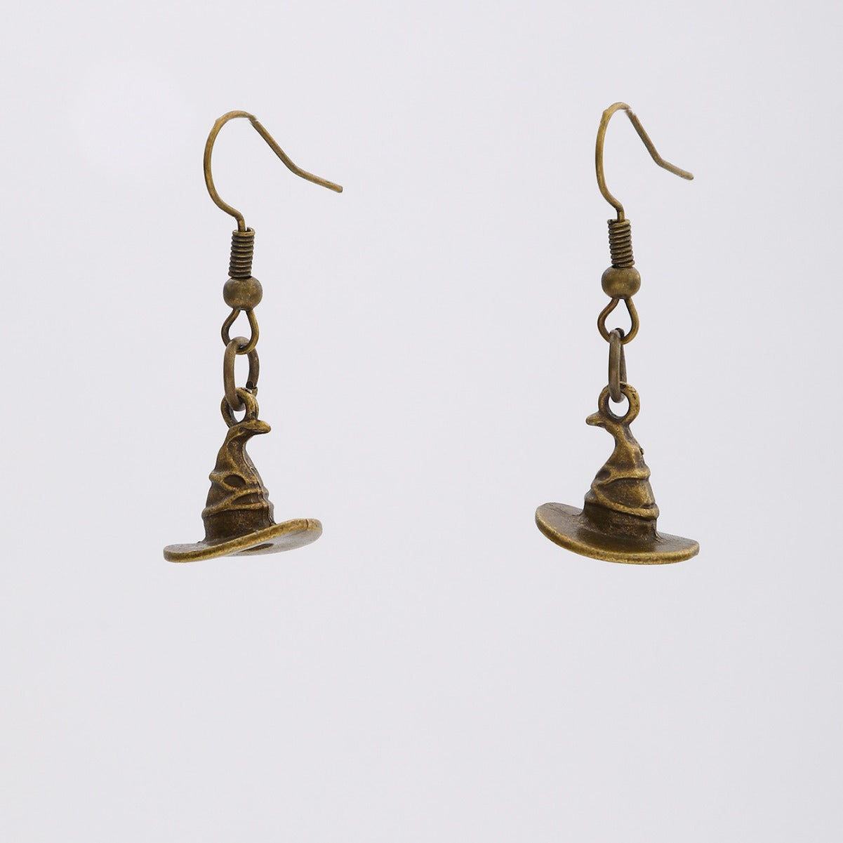 Wholesale gothic Halloween witch hat earrings