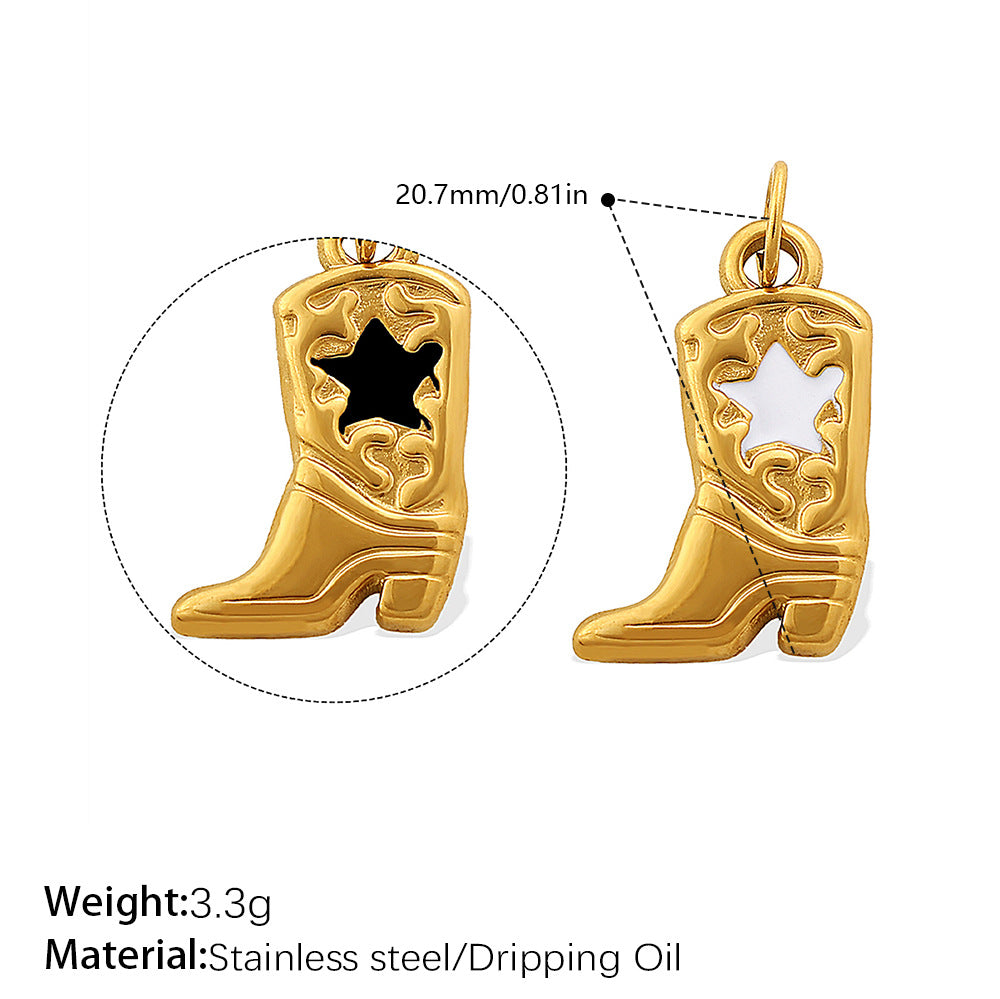 Wholesale Various Shoe Stainless Steel Pendants