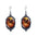 Wholesale Halloween Dark Series Oval Pendant Earrings