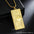 Wholesale  Dollar Titanium Steel Necklace All-Match Woolen Chain