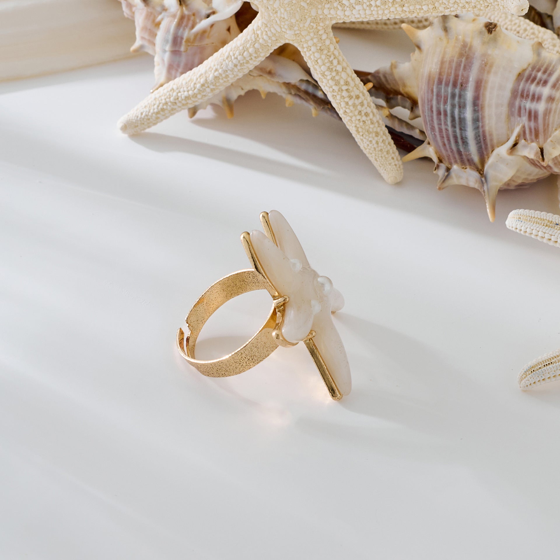 Wholesale Ocean Beach Summer Adjustable Ring
