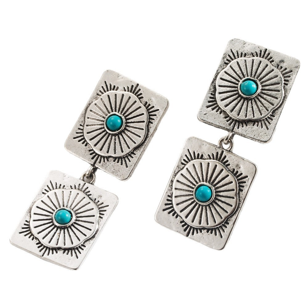 Wholesale Western Style Turquoise Earrings