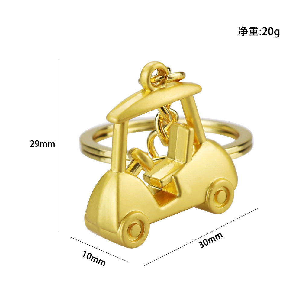 Wholesale Golf Ball Keychain 2D Key Ring Creative Keychain ACC-KC-XunXin005