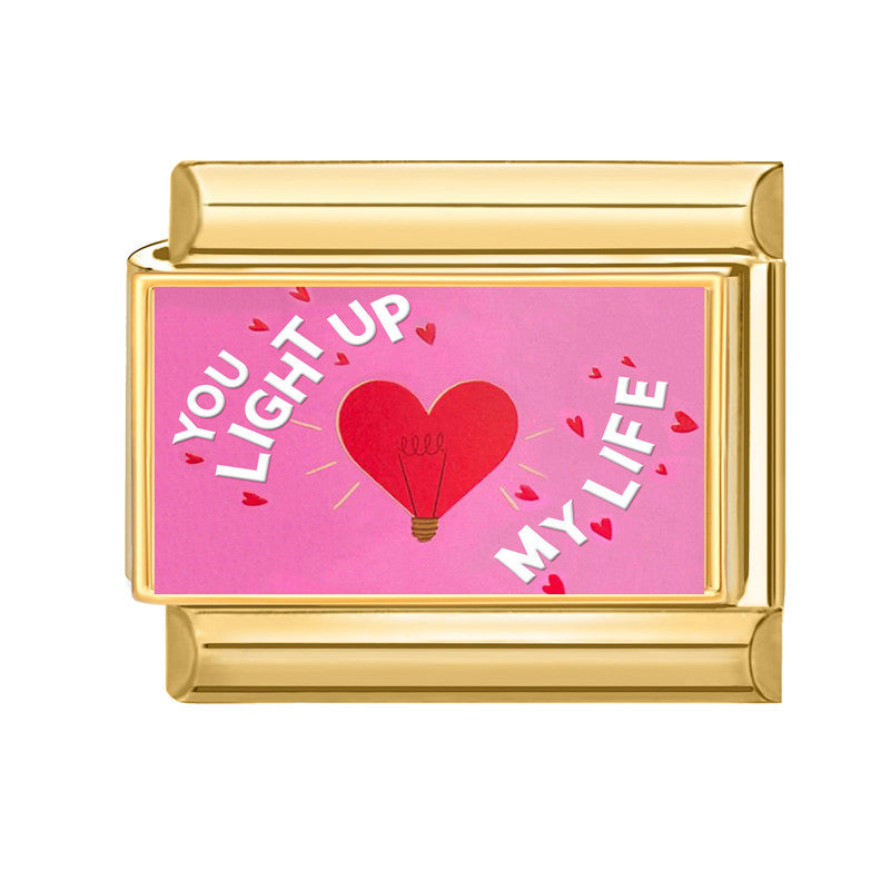 Wholesale 9mm Italian Charm Starter Bracelets DIY square Single Section Creative Stainless Steel Composable Bracelet