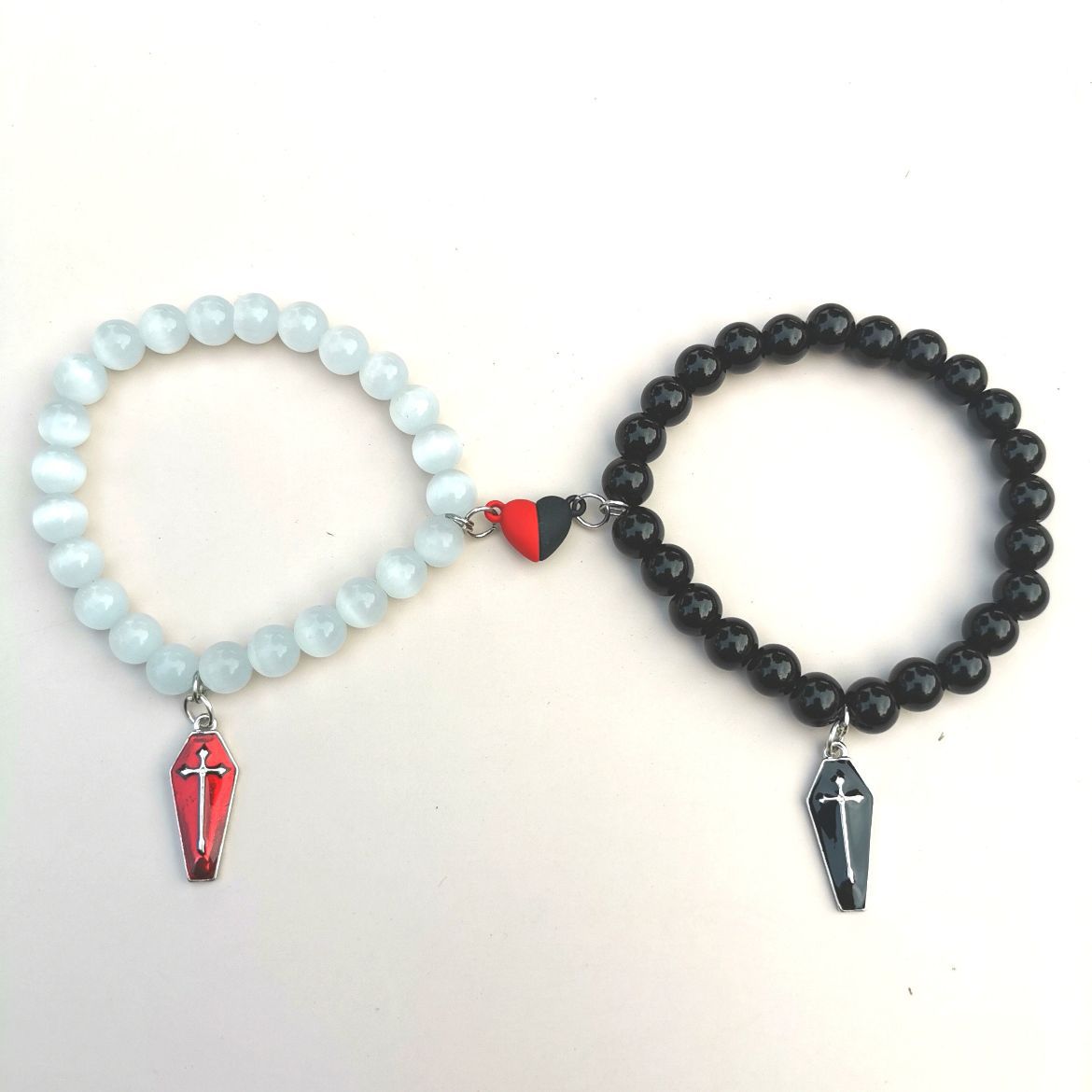 Wholesale Halloween Ghost Spider Cross Magnetic Bracelets ACC-BT-Nanh006