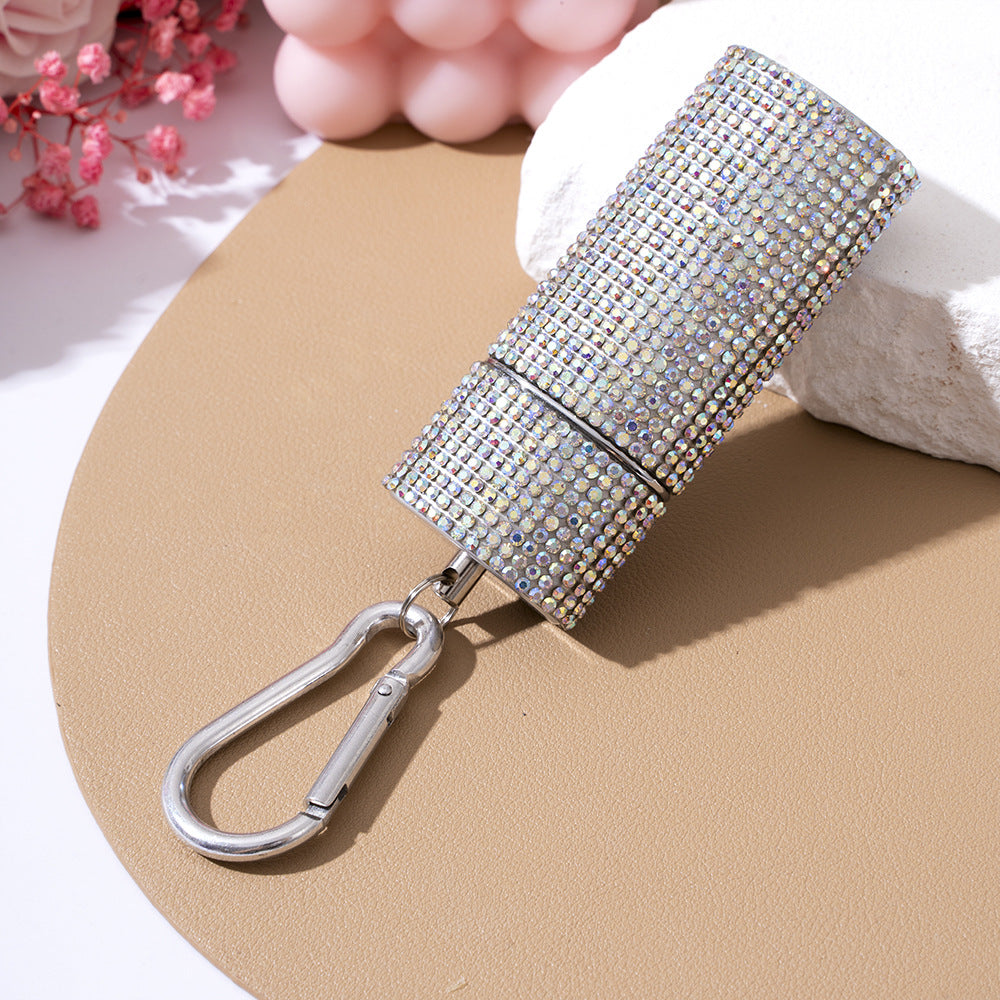 Wholesale Rhinestone Ashtray Outdoor Carry Keychains ACC-KC-ZhiYa038