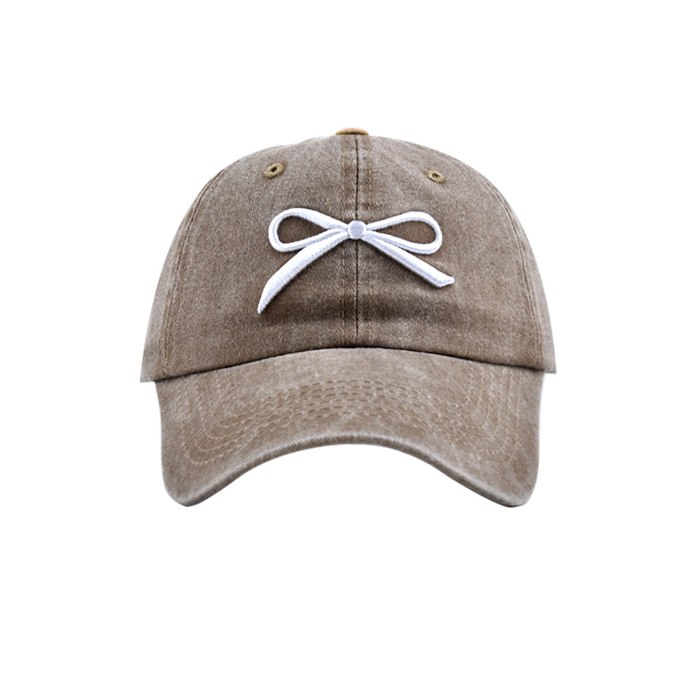 Wholesale Bow Hat Embroidery Baseball Cap ACC-HT-WenRan008