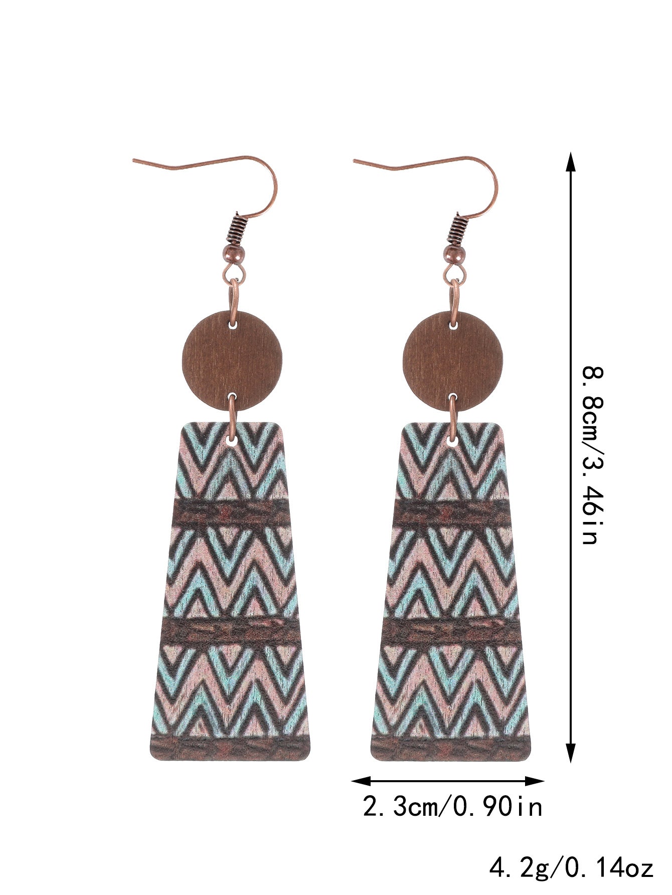 Wholesale  Western Style Wooden Earrings