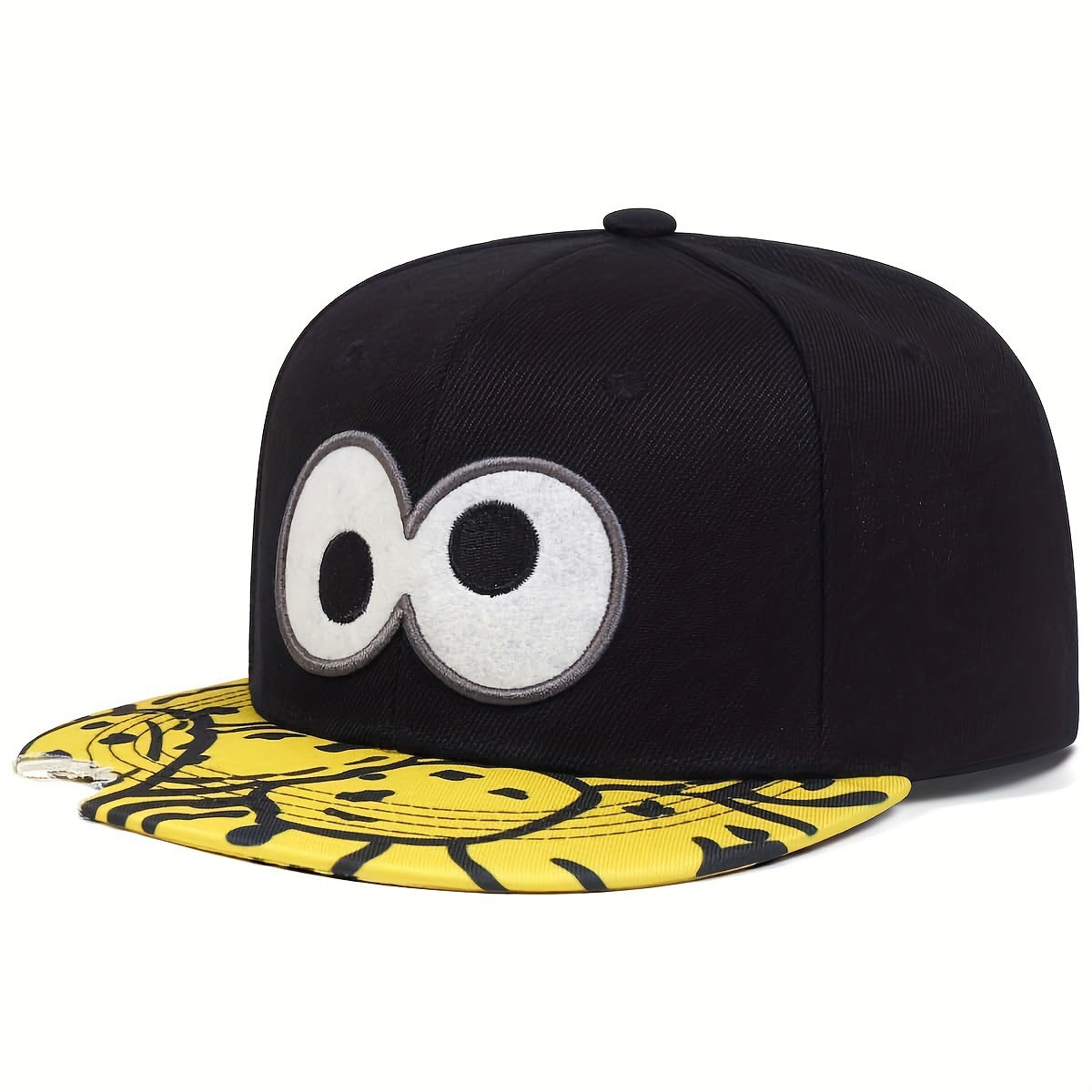 Wholesale Embroidered Cartoon Flat Brim Hip Hop Hat Cartoon Casual Baseball Cap ACC-HT-KuBang002