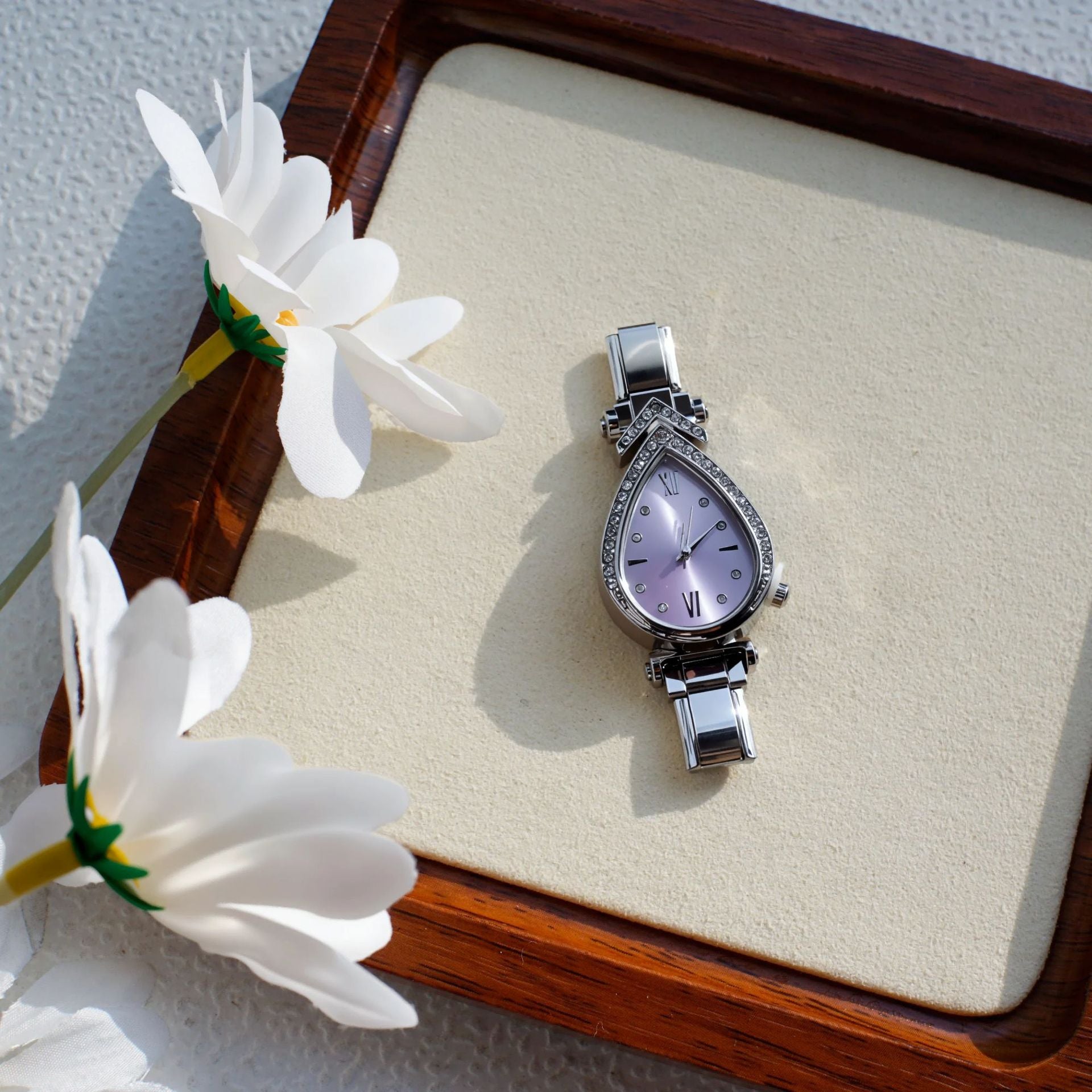 Wholesale Italian Charm Watches Multifunctional Casual DIY gold Module Splicing Diamond Pendant Stainless Steel Watch