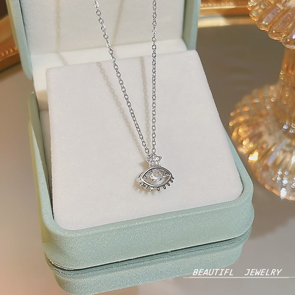 Wholesale Titanium Steel Clavicle Chain Choker Necklace ACC-NE-Xiyue004