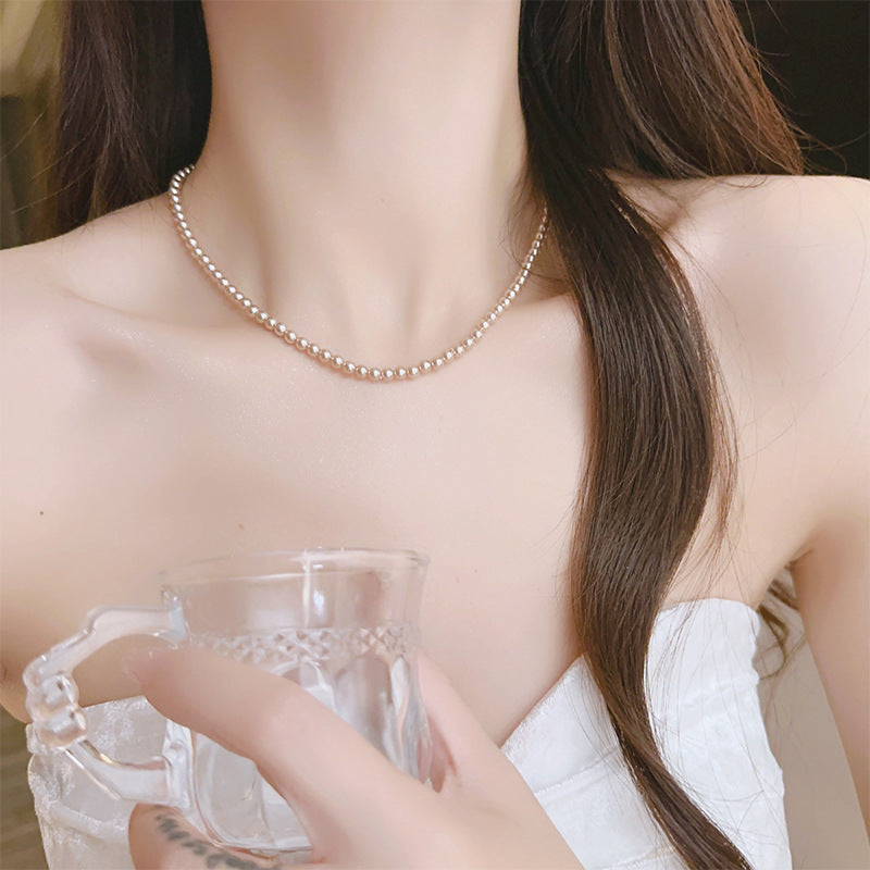 Wholesale Vintage Pearl Necklace Light Luxury Necklaces Sweater Chain ACC-NE-Miaosi014