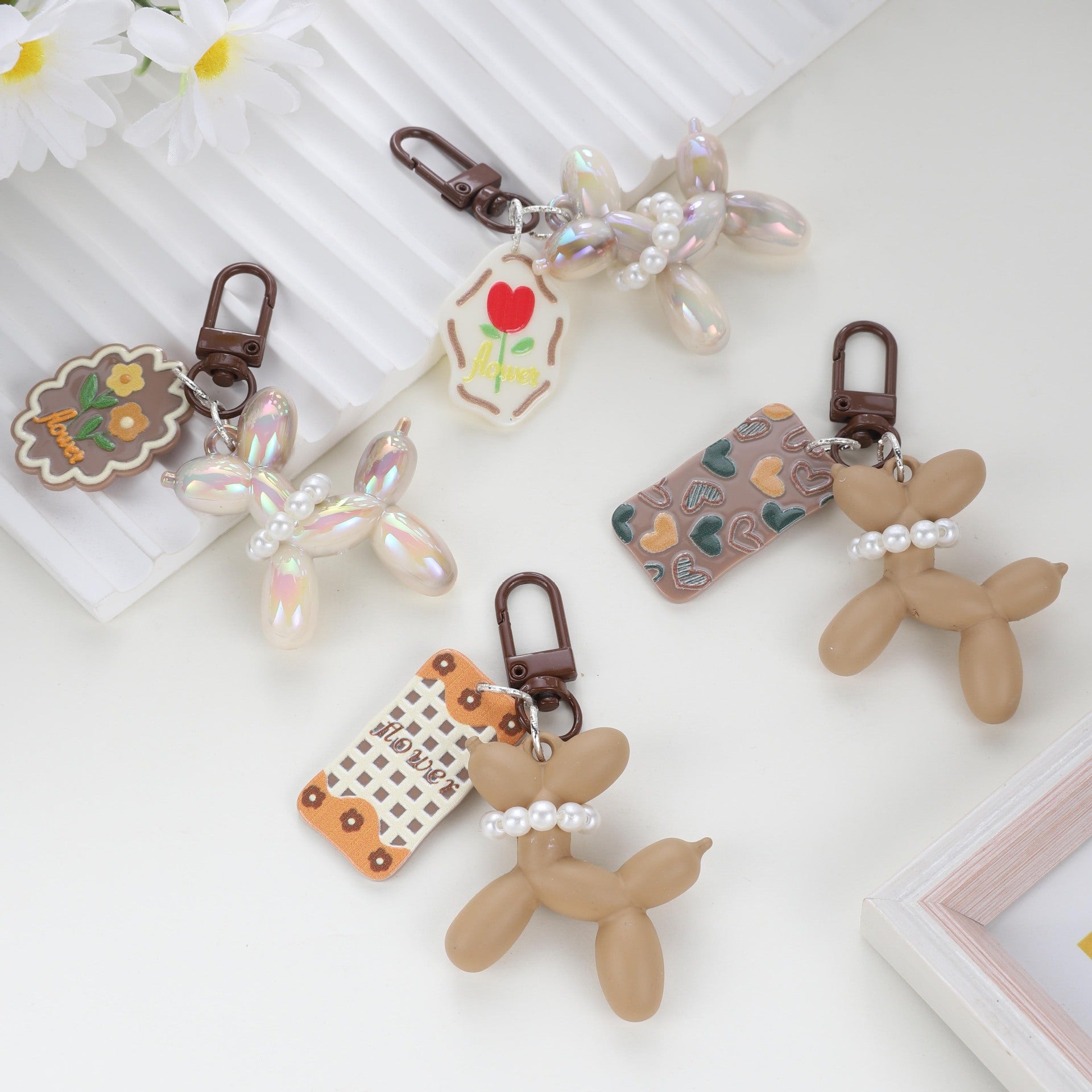Wholesale Animal puppy keychain