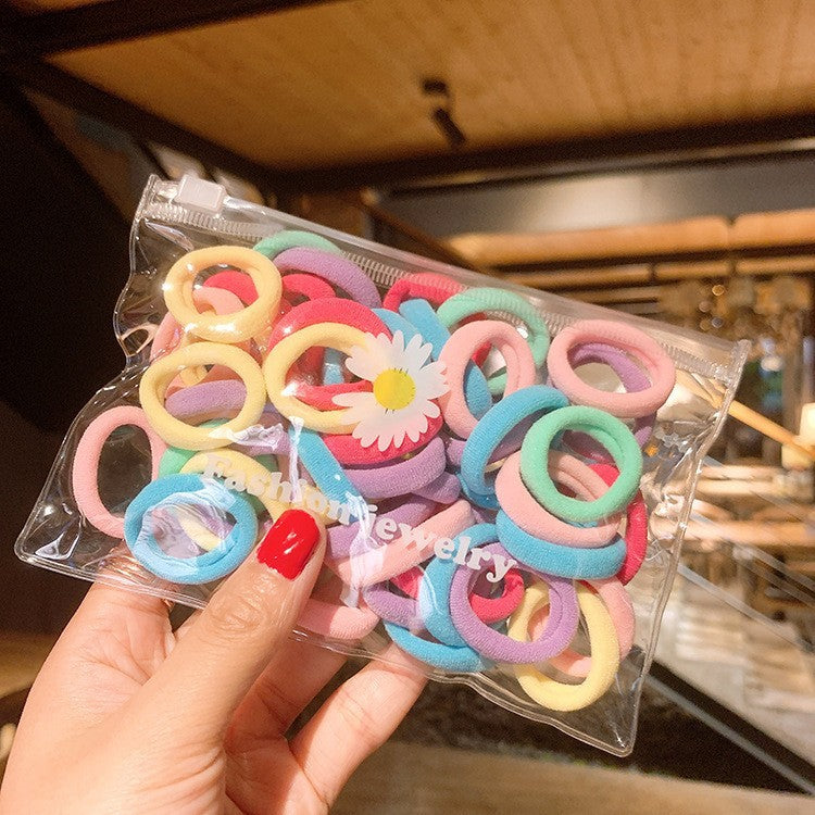 Wholesale 50pcs Children's Spandex Hair Scrunchies ACC-HS-Mengz001