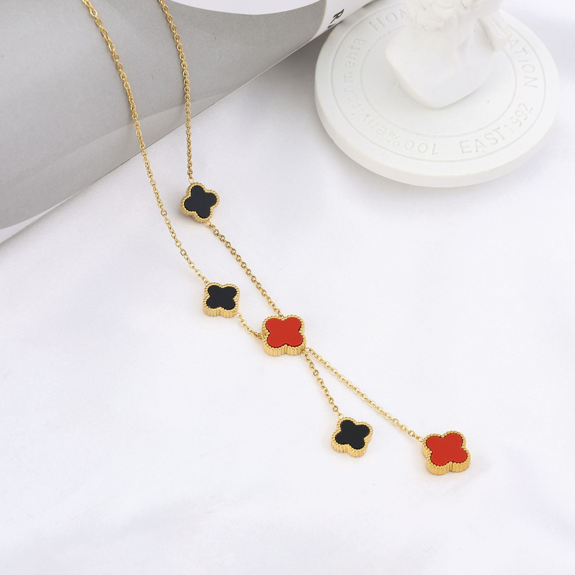 Wholesale Titanium Steel Luxury Necklace ACC-NE-Quanx003