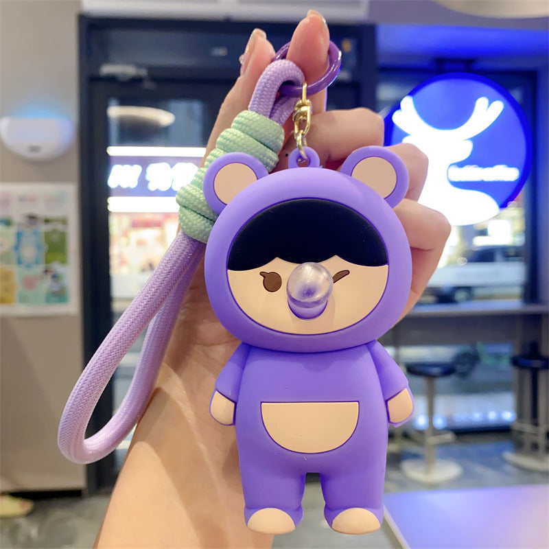 Wholesale Cartoon Cute Silicone Keychains ACC-KC-Kelan014