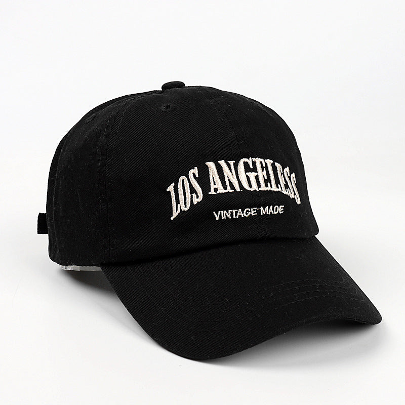 Wholesale Washed Old Letter Embroidered  Baseball Cap