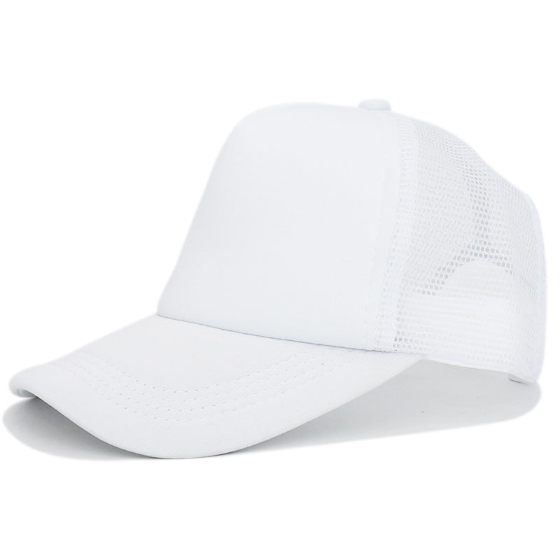 Wholesale Outdoor Solid Color Light Plate Mesh Hat Embroidery Baseball Cap ACC-HT-XiongYing001