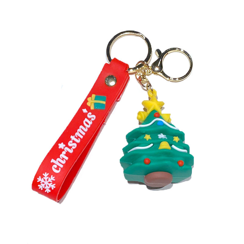 Wholesale Christmas Cartoon Cute Santa Claus Keychains ACC-KC-GongZ027