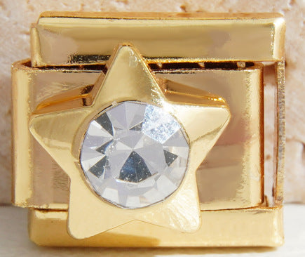 Wholesale Italian Charm Bracelet 9mm DIY Splicing Cute Creative Stainless Steel Composable Bracelet