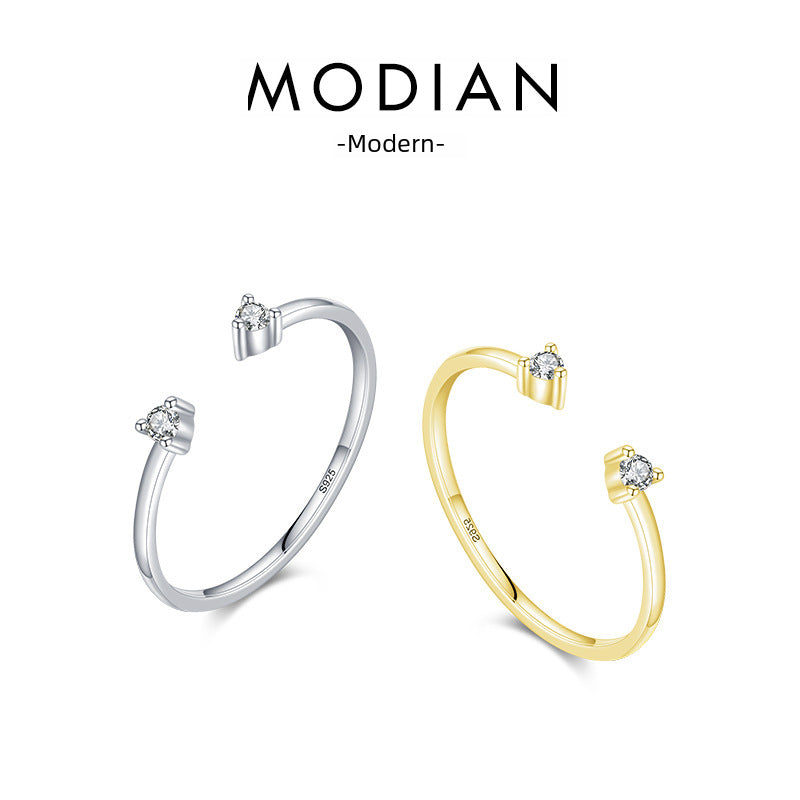 Wholesale 925 sterling silver stacking open pinky ring