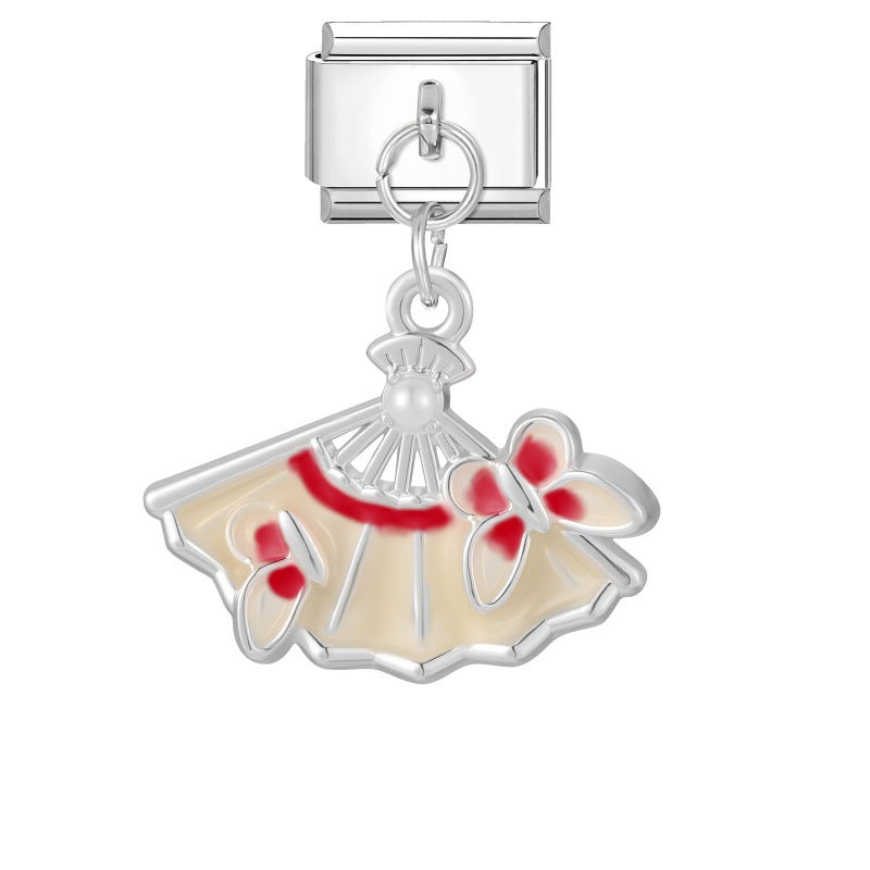 Wholesale Stainless Steel DIY Pendant Butterfly Moon Star Trendy Fashion Accessory for Boutique Resale